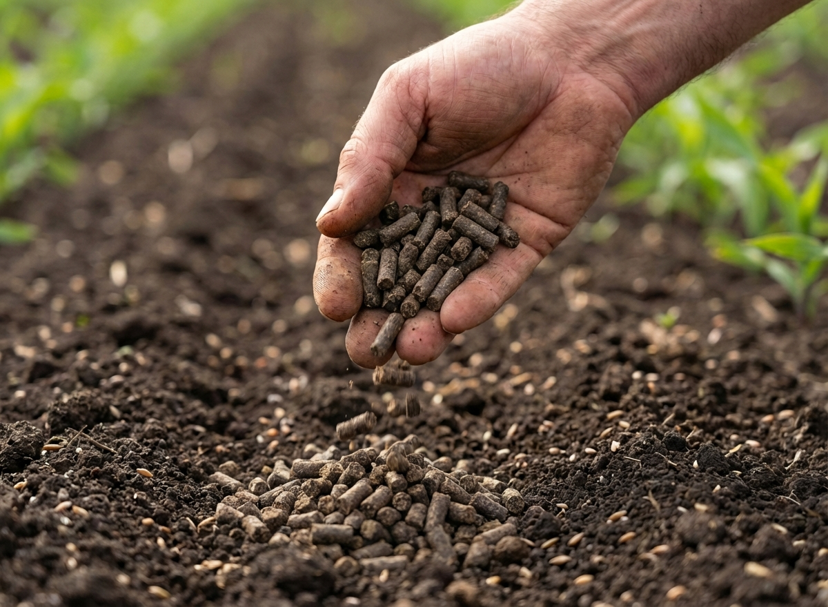 Применение органического удобрения